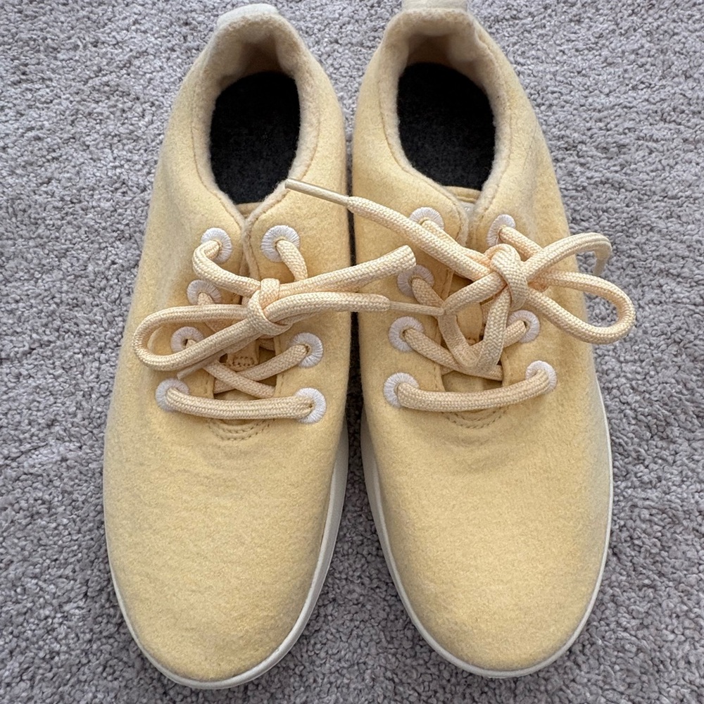 Allbirds Wool Runner - Lemon Yellow